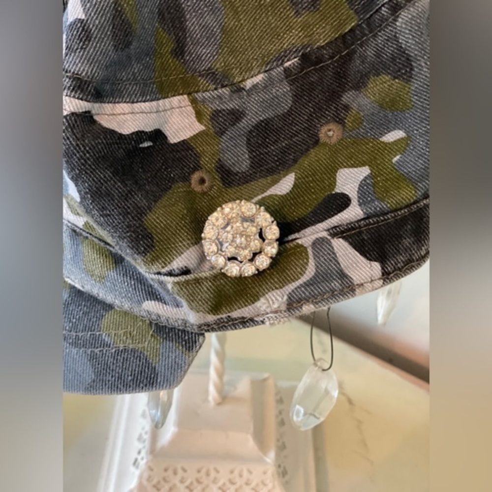Denim Camouflage Hat - Picture 4 of 9